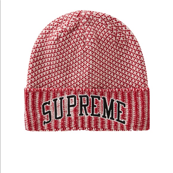 Supreme Other - Supreme fair isle beanie red